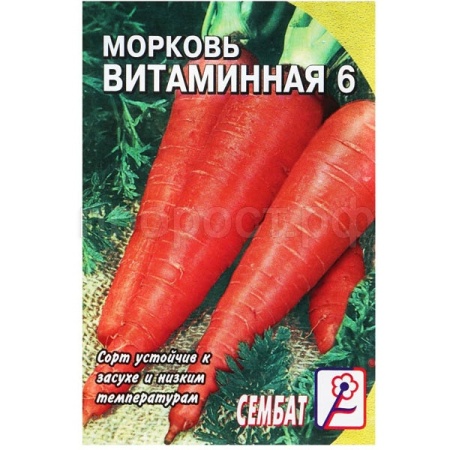 Морковь Витаминная 6 2г