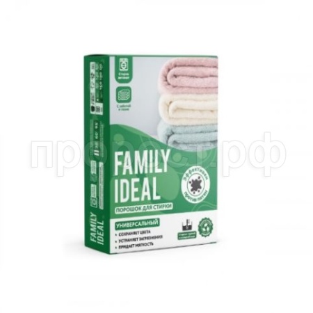 Порошок стиральный Family Ideal 350гр автомат колор 