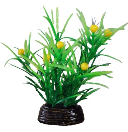 Пластиковое растение 13см/1340