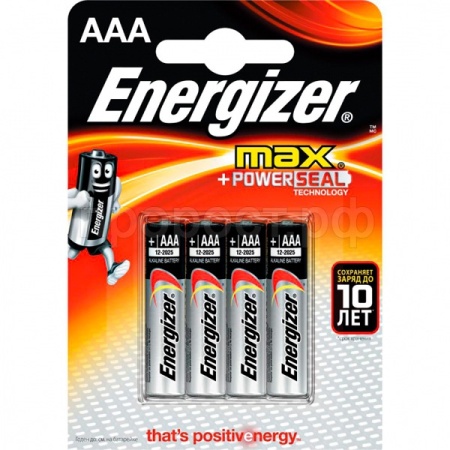 Батарейка Energizer ENR MAX AAА Е92 4шт
