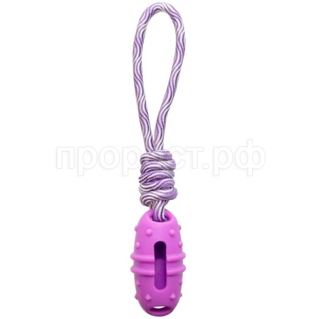 Игрушка с Баклажан с веревкой термопластичная резина 95*300мм/12191210/Триол