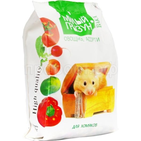Корм для хомяков Овощное ассорти ВАКА High Quality Милый грызун  200гр