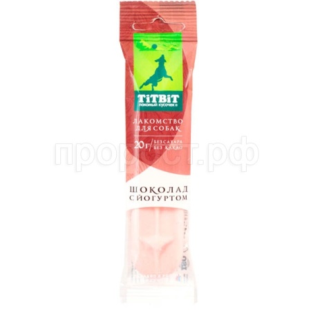 Лакомство С Шоколад с йогуртом с возд.рисом 20гр/017616