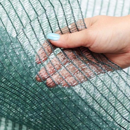 Сетка затеняющая "STRONG-55" 3*20м зеленая