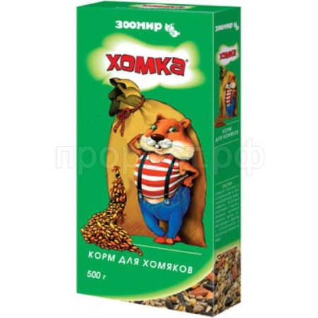 Корм для мелких грызунов Хомка 500гр 