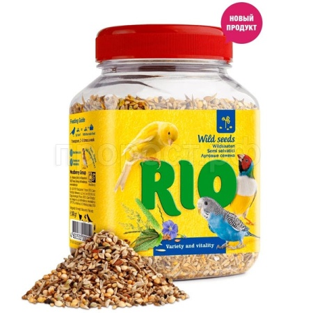 Лакомство для птиц РИО Семена луговых трав 240г