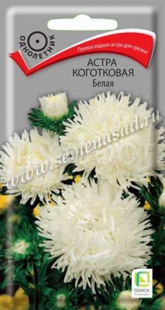 Астра коготковая Белая 0,3г 