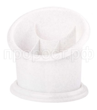 Подставка д/столовых приборов Стиль белый М550 /22шт/ Альтерн