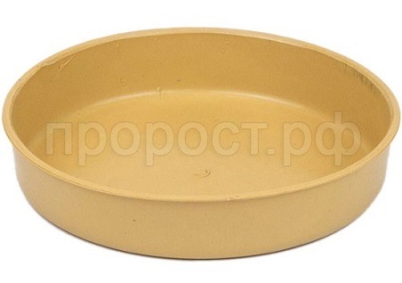 Миска одинарная пластик д/кошек 200мл бежевая/2238/Дарэлл