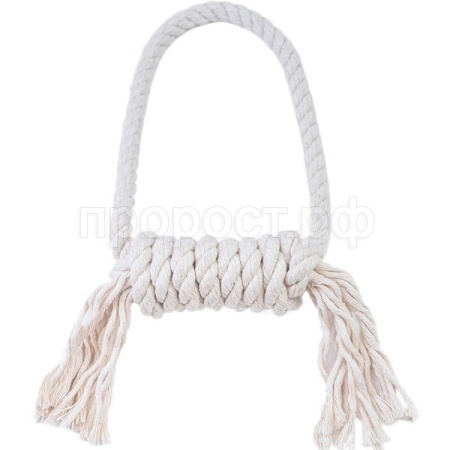 Игрушка-тягалка с КАНАТ РУЧКА 22*14*4 х/б канат 3000/Дарэлл