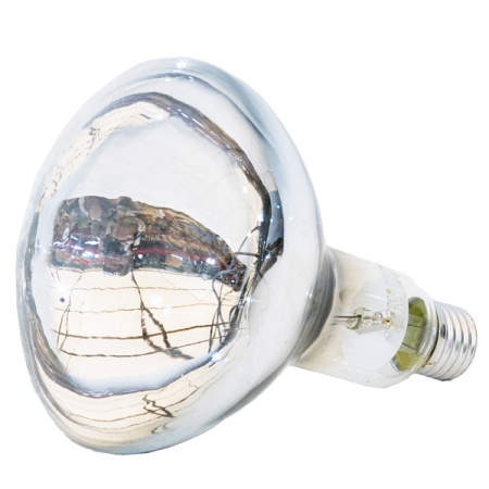 Лампа-термоизлучатель ИКЗ-220-250 R127 Е27 белая для цыплят,поросят/15шт/Калашникова