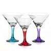 Набор бокалов ЭНЖОЙ 3 шт. 190 мл (с цв.ножками)96180BD