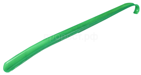 Рожок для обуви зеленый 11001