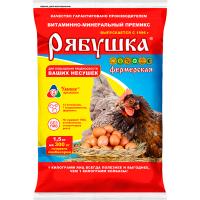 Птица Премикс Рябушка Фермерская д/сх птицы 1% 1,5кг/7шт/Капитал-Прок