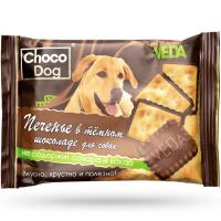 Лакомство печенье в темном шоколаде CHOCO DOG д/соб 30гр