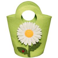 Корзинка из фетра Ромашка 3 QX1-4015