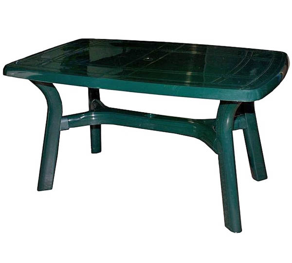 Стол садовый 1350*805*730 зеленый /05025 