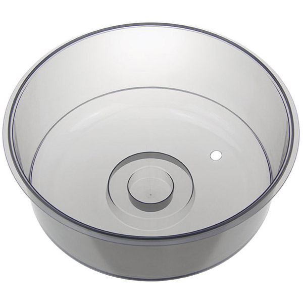 Крышка д/СВЧ D245 черный прозрачный М1415 /24шт/М-пласт