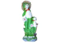 Фигура Лягушка в шляпе с лягушонком АФ