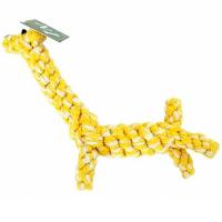 Игрушка с Грейфер в форме жирафа желт-бел. 22см/ГР12060/жб/Евро