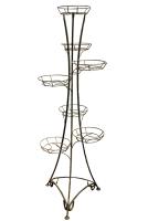 Подставка РЗДИ 7 на  горшков квадратный прут бронза 207