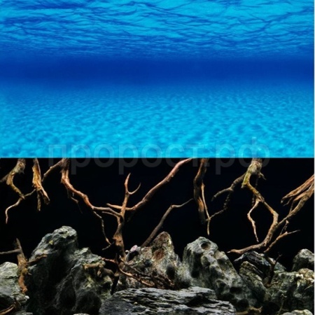 Фон для аквариума Морская лагуна/Натуральная мистика 100см*15м BACKGROUND 054