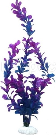 Растение пластмассовое 46см Лисимахия сине-фиолетовая/Р3691