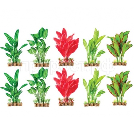 Шелковое растение 30см Plant MIX 075