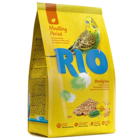 RIO для волнистых попугаев период линьки 500гр
