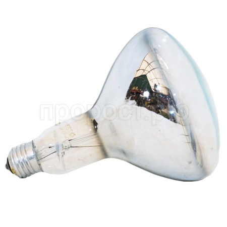 Лампа-термоизлучатель ИКЗ-220-250 R127 Е27 белая для цыплят,поросят(продаем ящиком15шт)/Калашниково